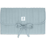 Tapis à Langer nomade Gaze de Coton - Sea Green JOLLEIN