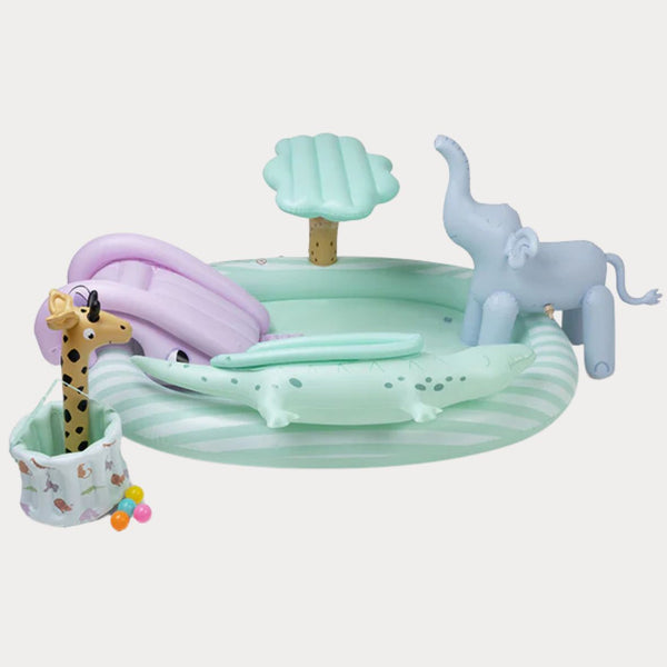 Piscine de Jeu Safari Multicolore Swim Essentials