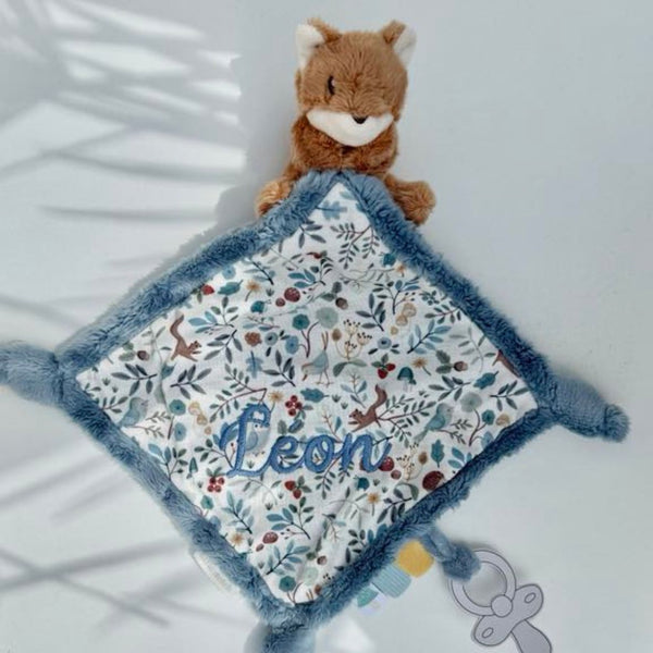 Doudou carré renard - Forest Friends LITTLE DUTCH