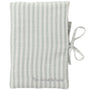 ProtĂšge-carnet de santĂ© rayĂ© vert de gris â Soft Stripes