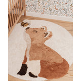 Tapis - Renard - 110 x 110 cm LITTLE DUTCH