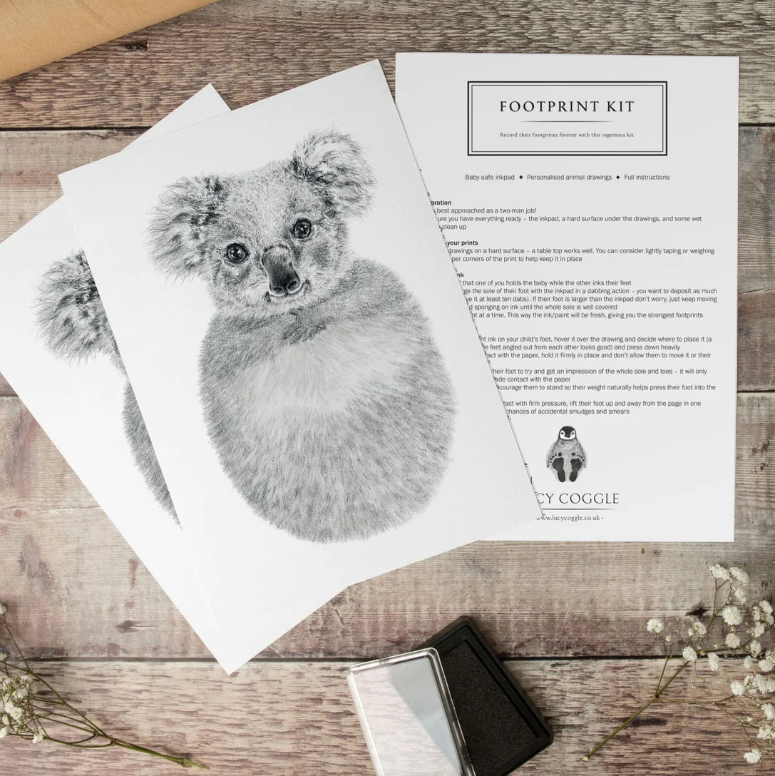 Kit Empreinte bébé koala