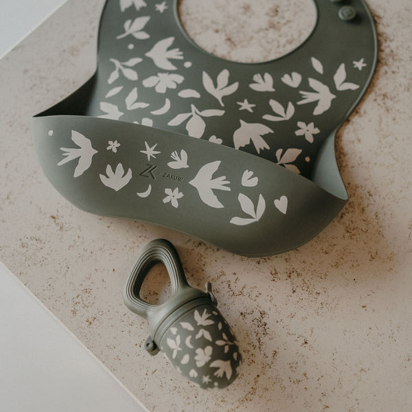 Bavoir en Silicone â Birdy