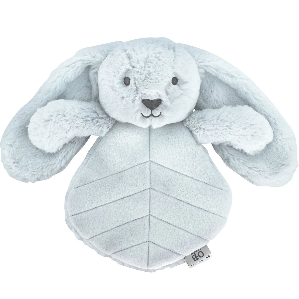 Doudou plat lapin 30 cm â Bleu ciel OB DESIGN