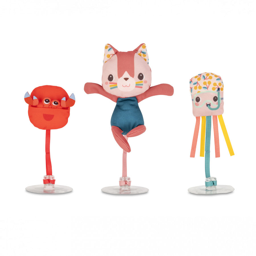 3 balles de bain Jeanne et ses amis de bain liliputiens