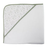 Sortie de bain bĂ©bĂ© â Lot de 2 capes de bain avec capuche Vert ourson TROIS KILOS SEPT