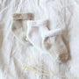 Lot de 3 paires de chaussettes bébé – Coloris beige | Taille 0-6 mois