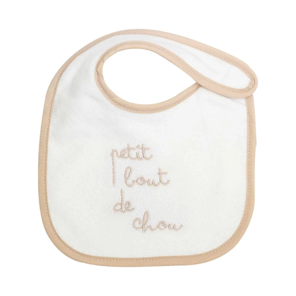 Lot de 6 bavoirs naissance brodés 0-4 mois