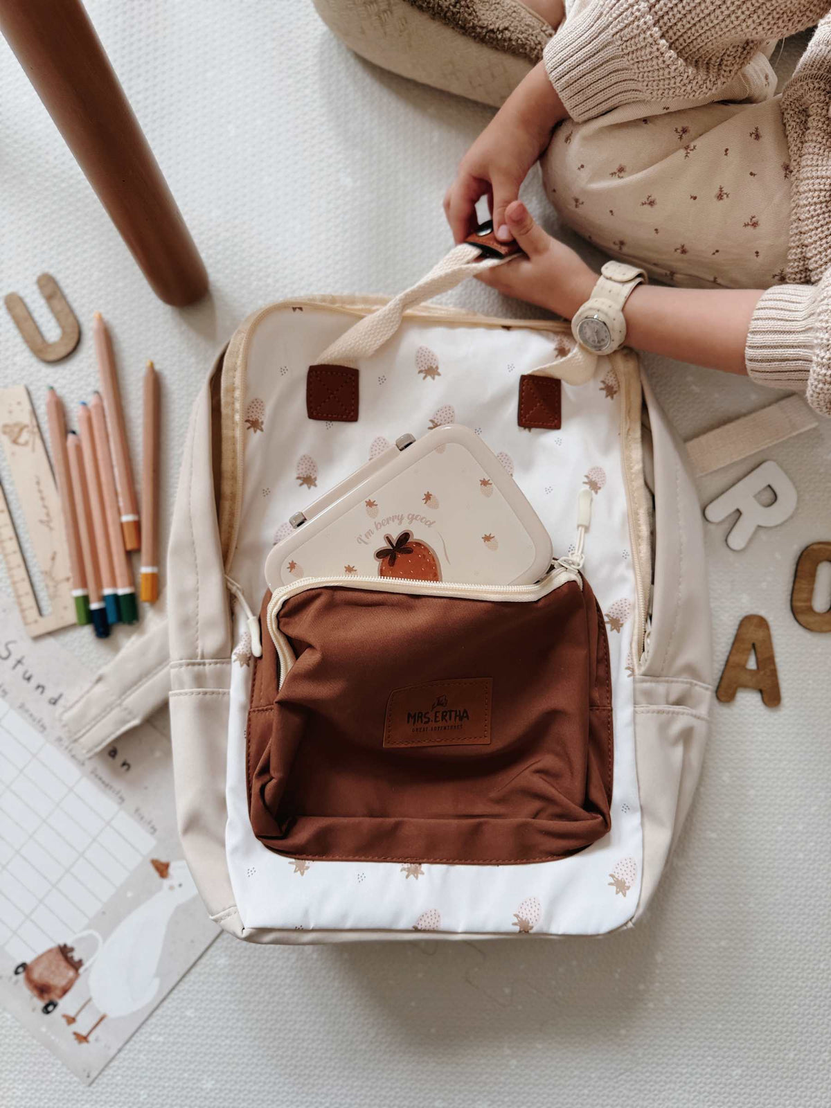Lunch Box – Boîte Repas en Plastique Recyclé 🌿 MRS ERTHA