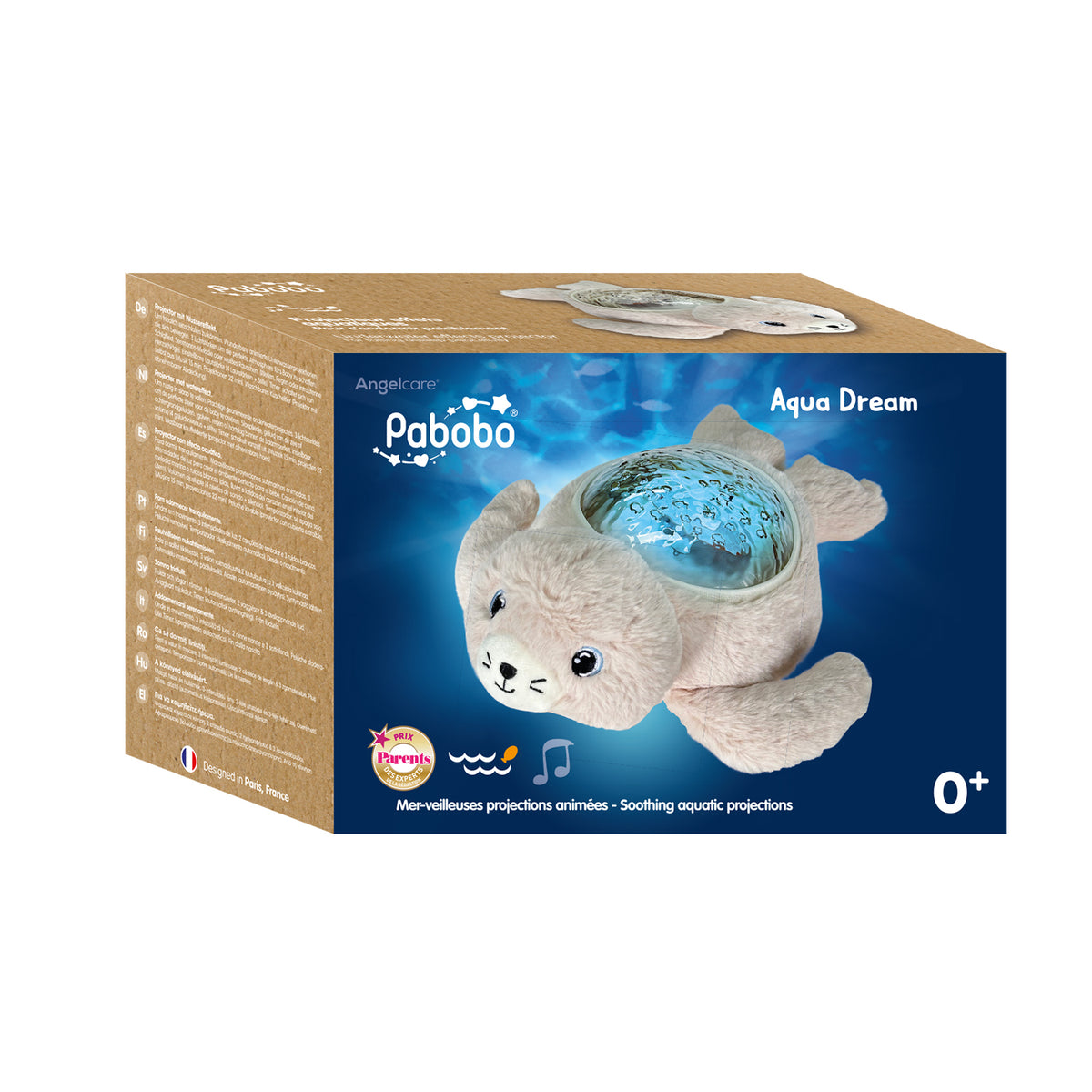 Veilleuse projecteur phoque aqua dream