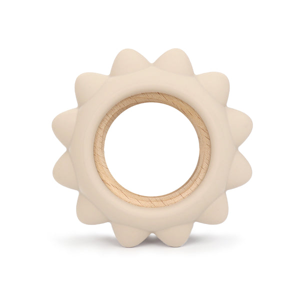 Anneau de dentition soleil beige