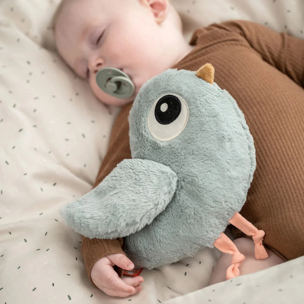 Doudou oiseau Birdee Bleu Câlin
