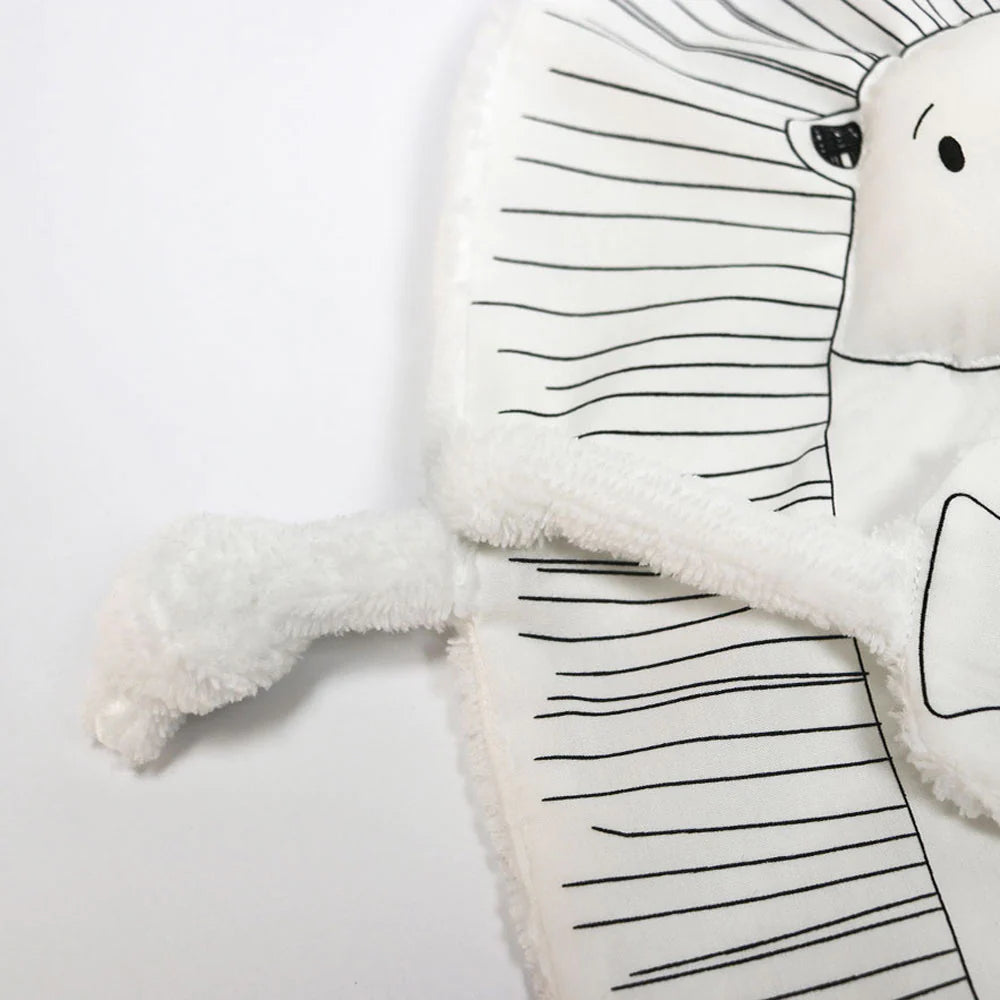 Doudou plat Hérisson Petit Bloom Avent Bébé