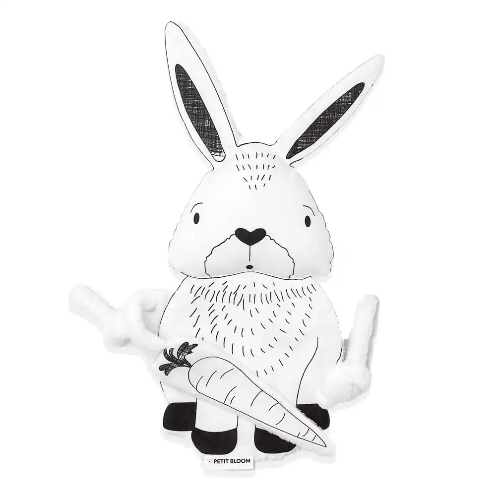 Petit Bloom doudou plat Lapin Avent Bébé