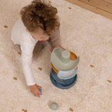 Tour en Spirale Bébé Bleu LITTLE DUTCH