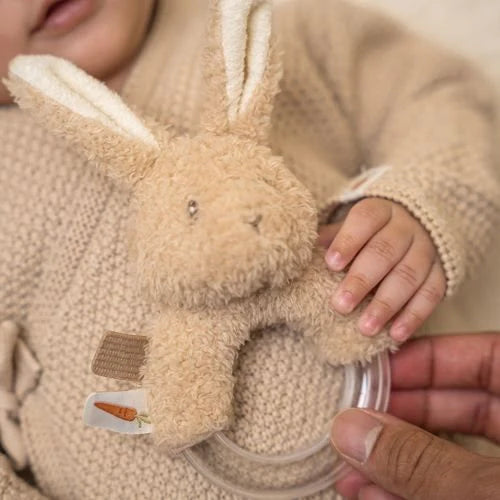 Anneau hochet Lapin LITTLE DUTCH