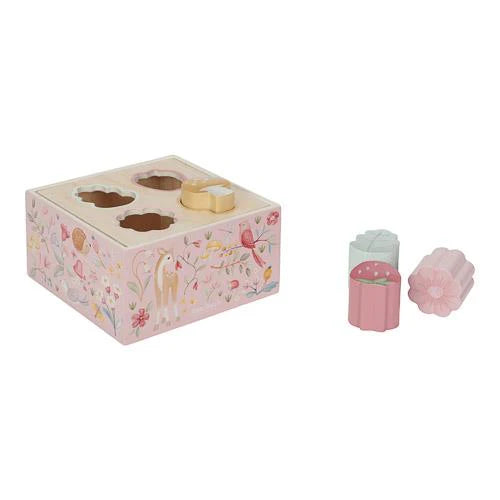 Boîte à formes en bois- Fairy garden