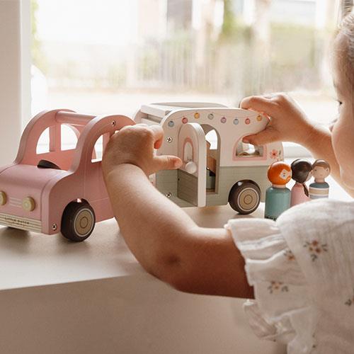 Voiture avec caravane - Little Dutch