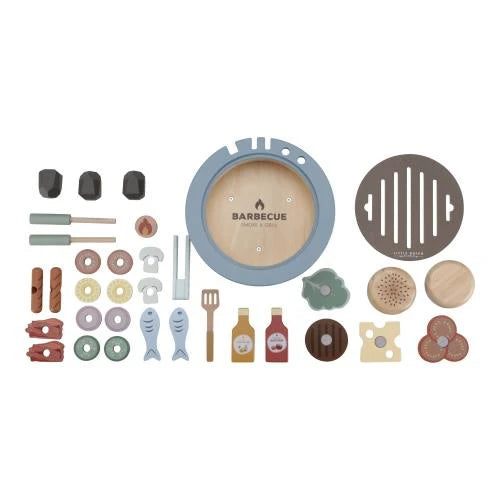 Barbecue en bois pour enfants – Little Dutch