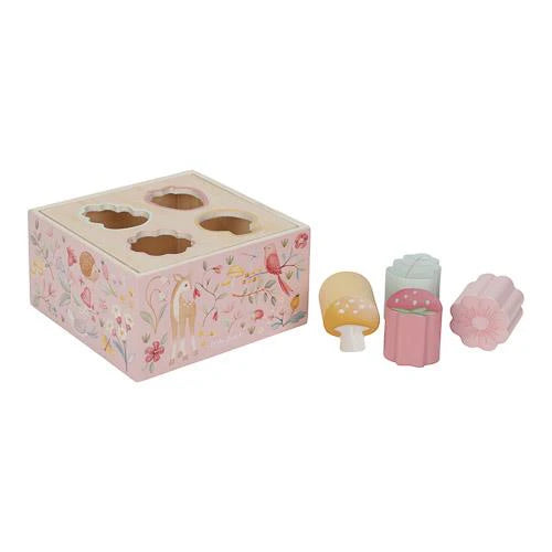 Boîte à formes en bois- Fairy garden