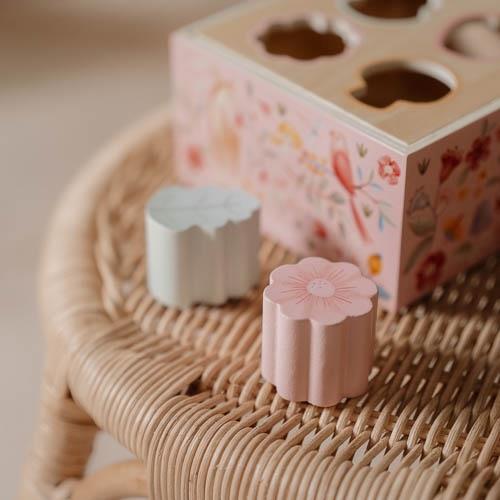 Boîte à formes en bois- Fairy garden