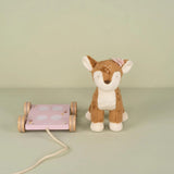 Peluche à tirer faon FSC - Fairy Garden LITTLE DUTCH
