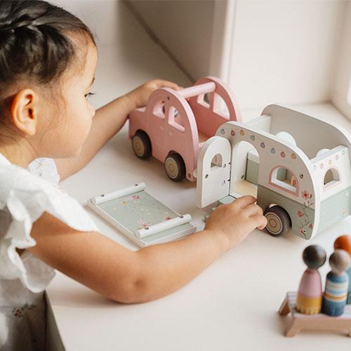 Voiture avec caravane - Little Dutch