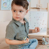 Set de 16 tampons encreurs enfant dès 3 ans. Animaux de la forêt, auto-encreurs et faciles à utiliser.