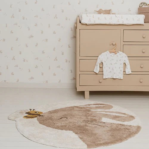 Tapis Lapin - 110 x 110 cm LITTLE DUTCH