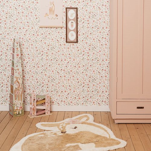 Tapis - Faon - 103 x 110 cm LITTLE DUTCH