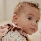 Salopette tricotée - Fairy Pink ( 2 à 9 mois) LITTLE DUTCH