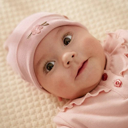 Bonnet bébé - Blossom 0-3 mois ou 3-6 mois LITTLE DUTCH