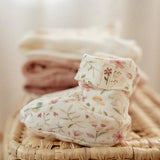 Chaussons - Fairy Garden - taille 0-3 mois ou 3-9 mois LITTLE DUTCH