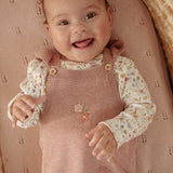 Salopette tricotée - Fairy Pink ( 2 à 9 mois) LITTLE DUTCH