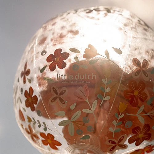 Ballon de plage 3D - Pink Flowers