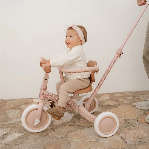 Tricycle évolutif 4 en 1 – Rose LITTLE DUTCH