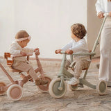 Tricycle évolutif 4 en 1 – Rose LITTLE DUTCH