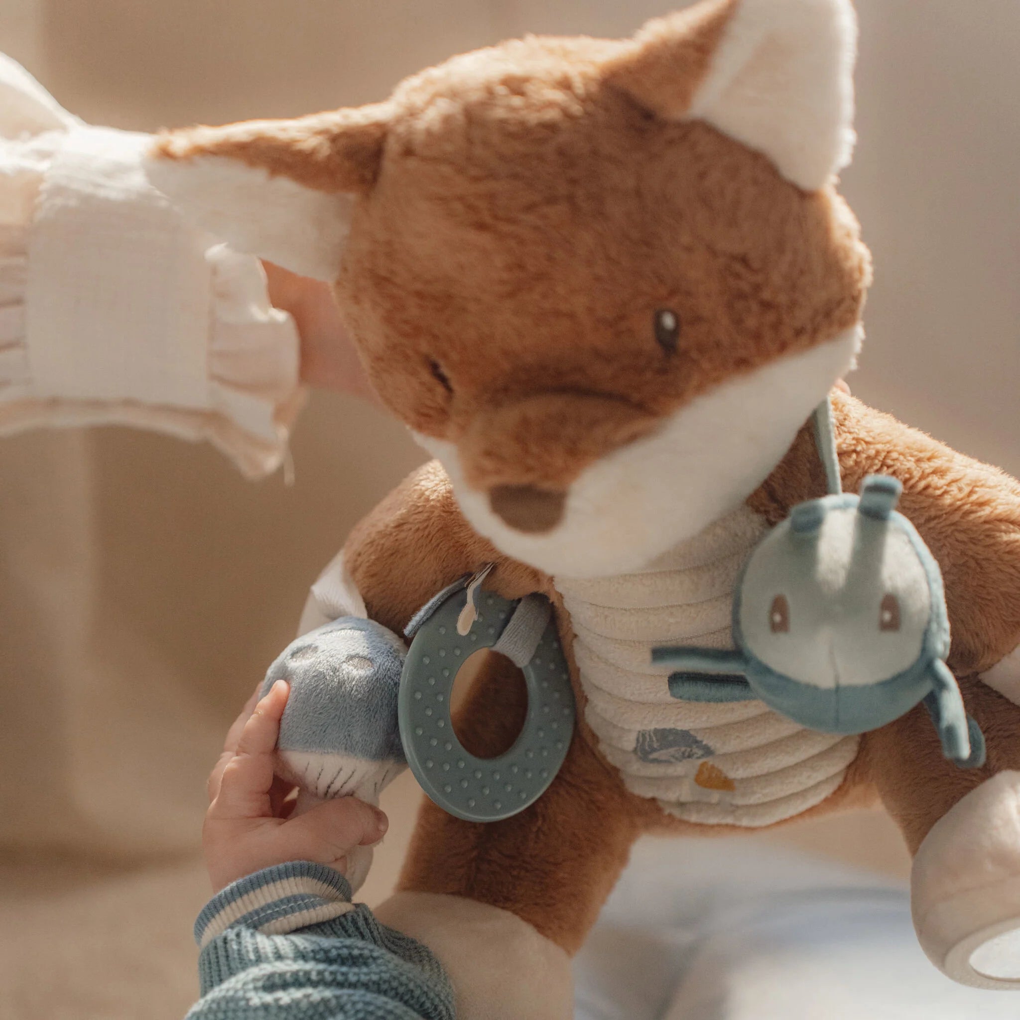 Peluche d'activités renard - Forest friends LITTLE DUTCH