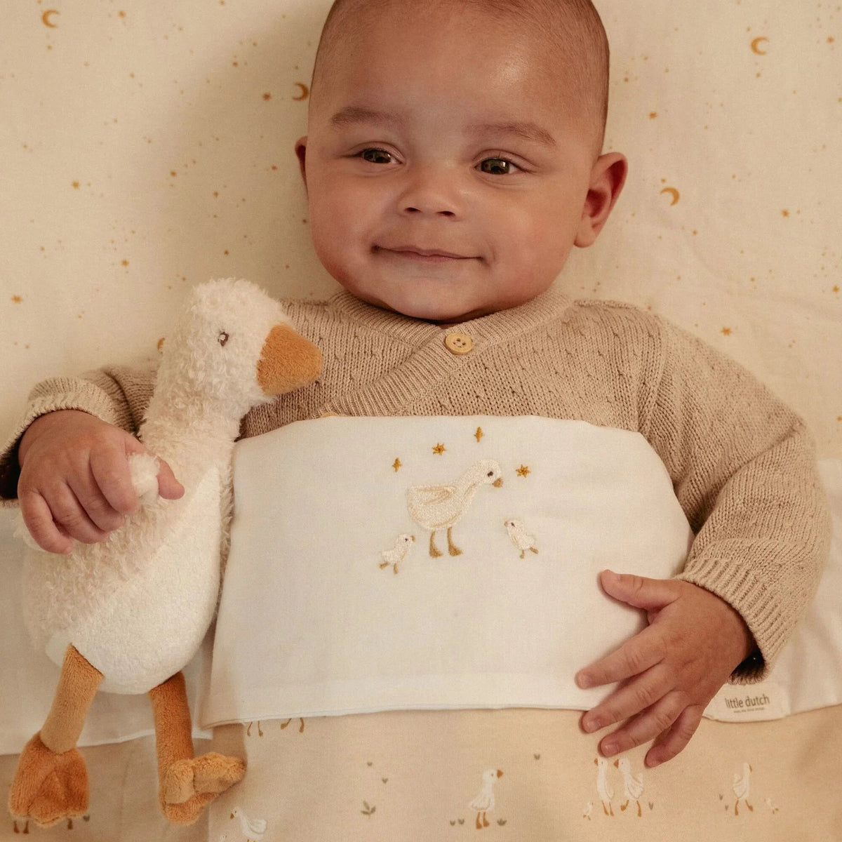 Peluche Oie - Newborn - 17 cm LITTLE DUTCH