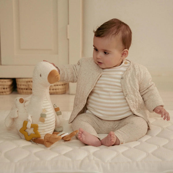 Peluche d'activités Oie - Newborn LITTLE DUTCH