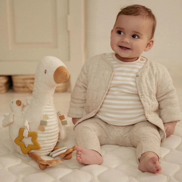 Peluche d'activités Oie - Newborn LITTLE DUTCH
