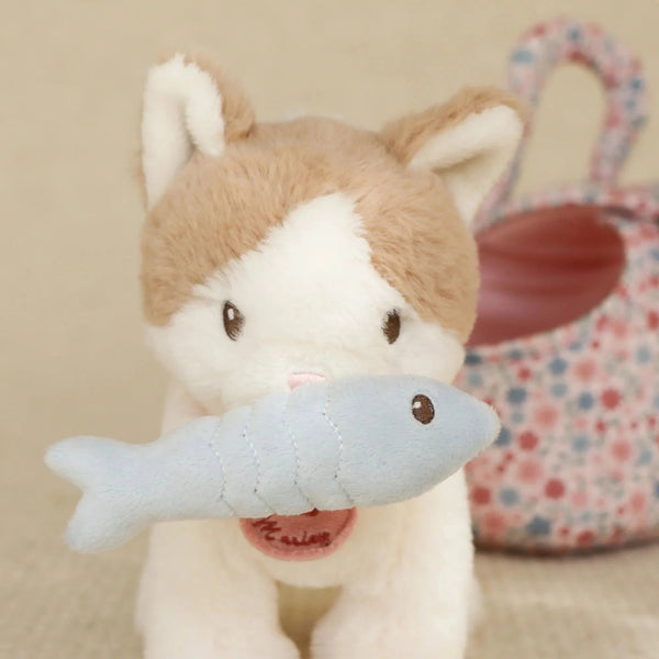 Peluche chat avec sac de transport – Marley LITTLE DUTCH