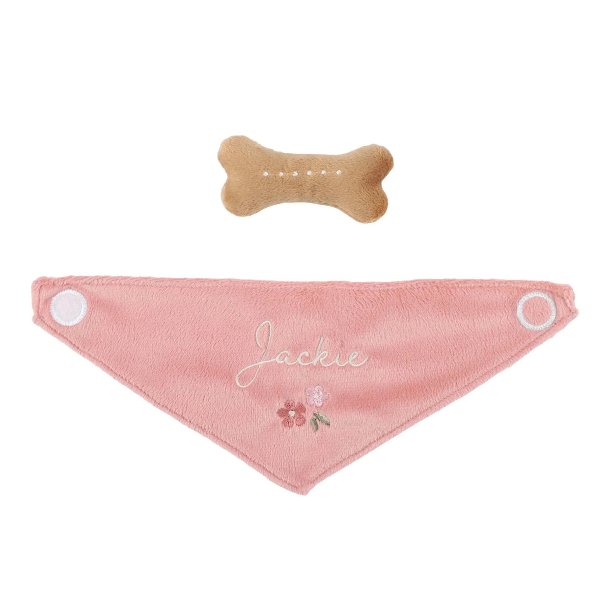 Peluche chien avec sac de transport – Jackie LITTLE DUTCH