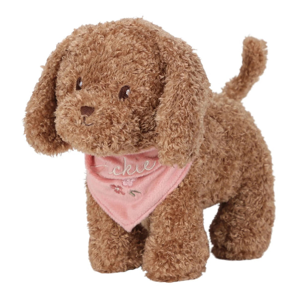 Peluche chien avec sac de transport – Jackie LITTLE DUTCH