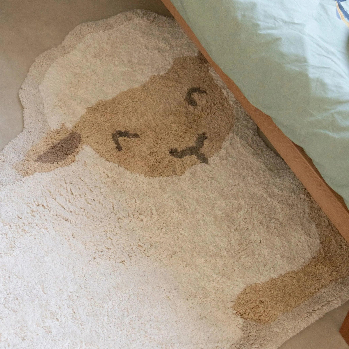 Tapis Mouton Blanc – Little Farm LITTLE DUTCH