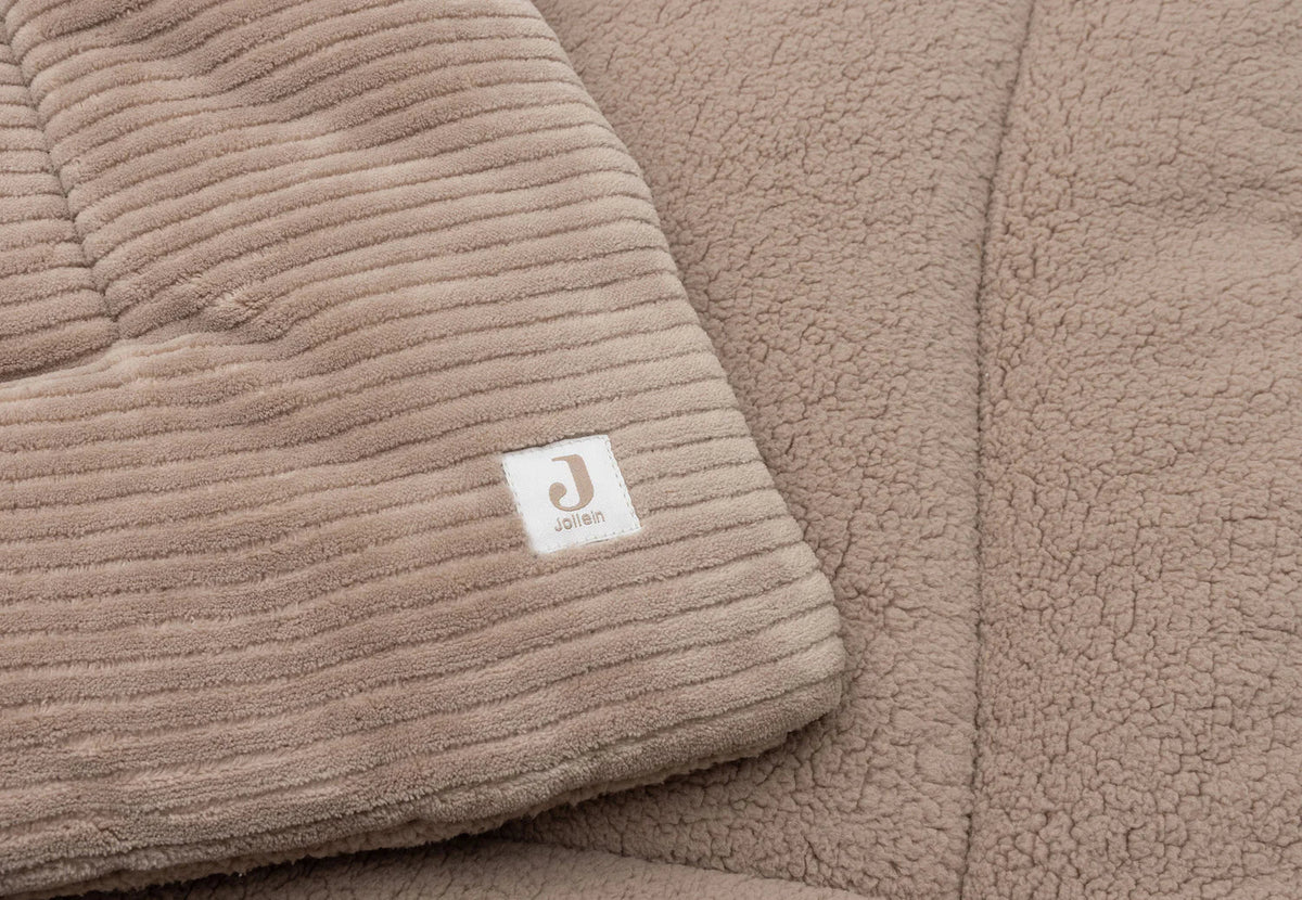 Tapis de Parc 75x95cm Cloudy Rib - Milky Coffee JOLLEIN