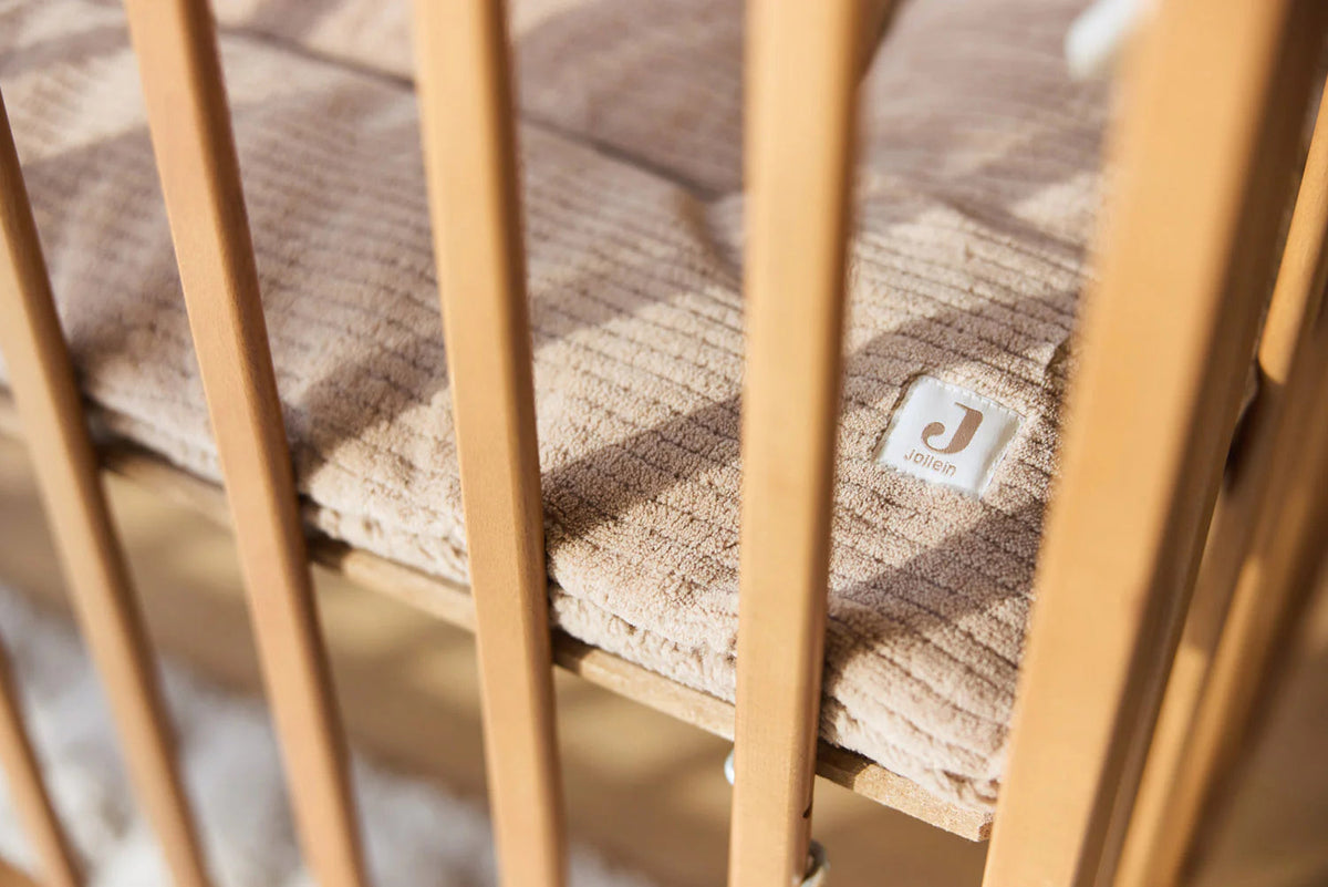 Tapis de Parc 75x95cm Cloudy Rib - Milky Coffee JOLLEIN