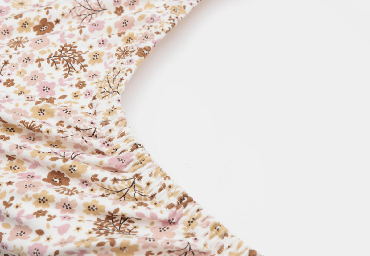 Housse matelas à Langer Jersey 50x70cm - Flower Fairies