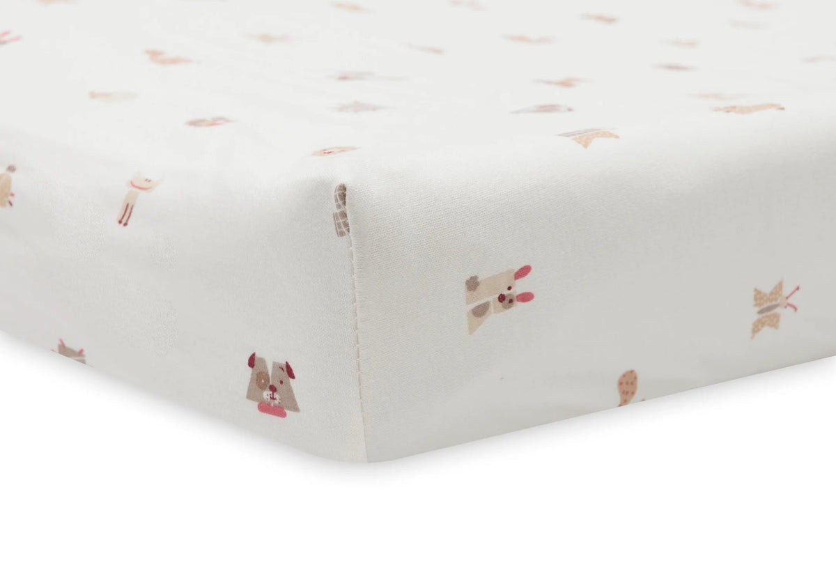 Housse matelas à Langer Jersey 50x70cm - Animal Friends JOLLEIN