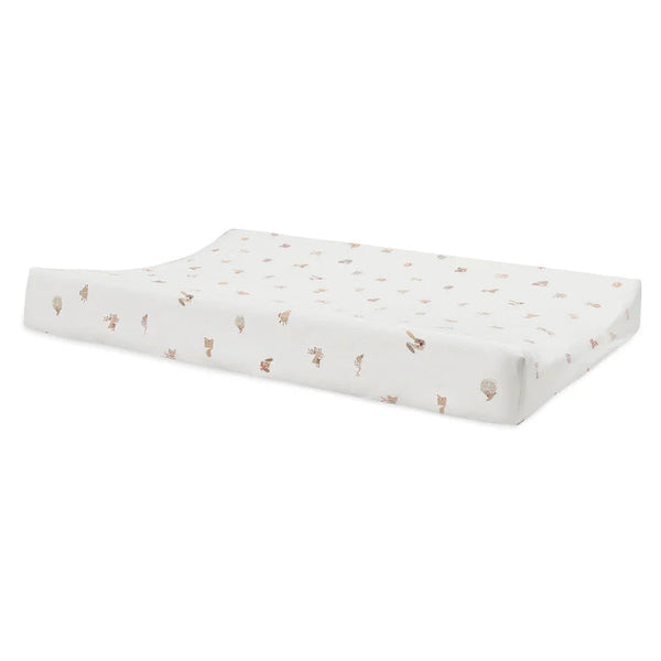 Housse matelas Ă  Langer Jersey 50x70cm - Animal Friends JOLLEIN